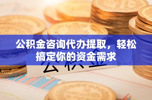 洪湖公积金咨询代办提取，轻松搞定你的资金需求