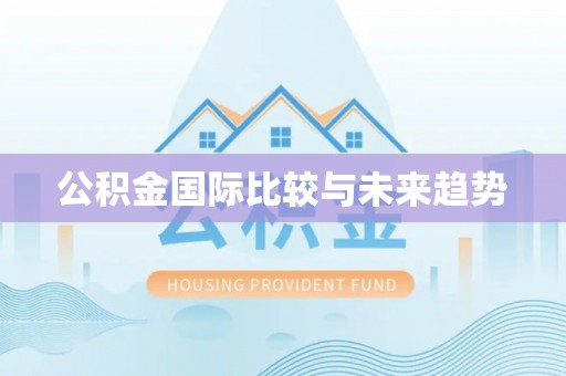 洪湖公积金国际比较与未来趋势