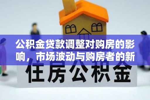 洪湖公积金贷款调整对购房的影响，市场波动与购房者的新选择