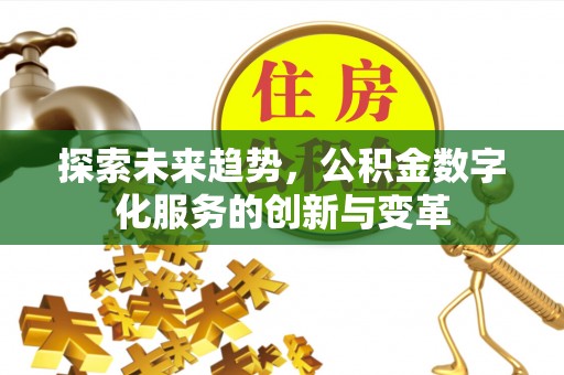 洪湖探索未来趋势，公积金数字化服务的创新与变革