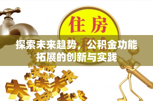 洪湖探索未来趋势，公积金功能拓展的创新与实践
