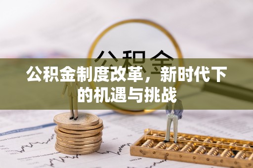 洪湖公积金制度改革，新时代下的机遇与挑战