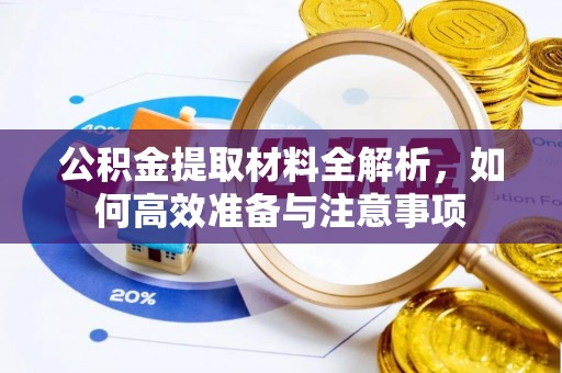 洪湖公积金提取材料全解析，如何高效准备与注意事项