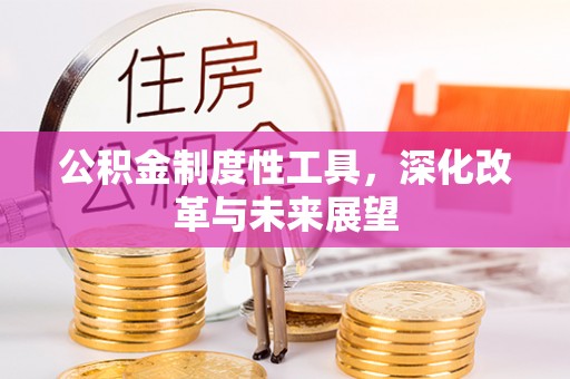 洪湖公积金制度性工具，深化改革与未来展望