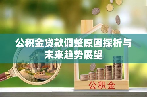 洪湖公积金贷款调整原因探析与未来趋势展望