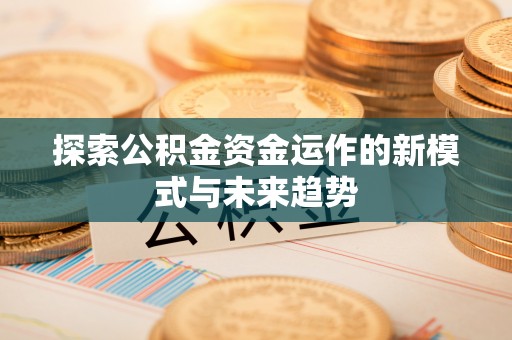 洪湖探索公积金资金运作的新模式与未来趋势