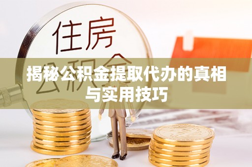 洪湖揭秘公积金提取代办的真相与实用技巧