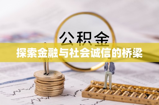 洪湖探索金融与社会诚信的桥梁