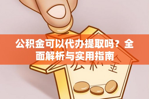 洪湖公积金可以代办提取吗？全面解析与实用指南