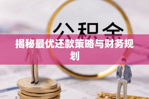洪湖揭秘最优还款策略与财务规划