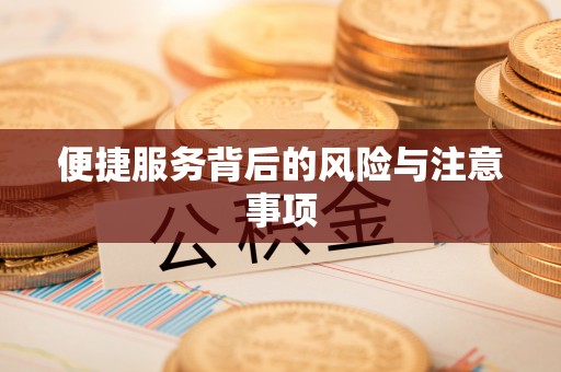 洪湖便捷服务背后的风险与注意事项